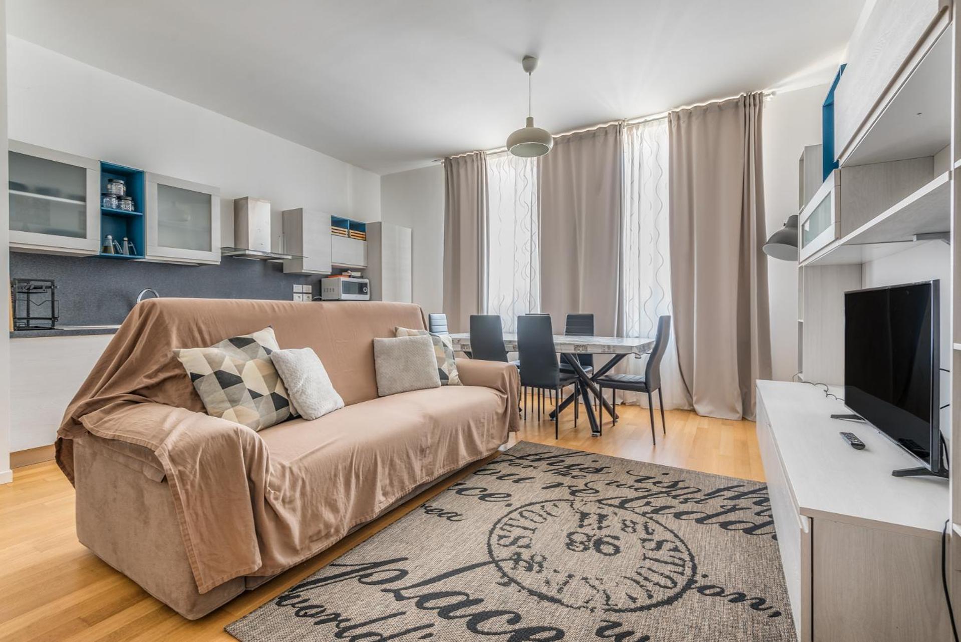 Appartement Via De Sanctis 26 4 Pax Milan